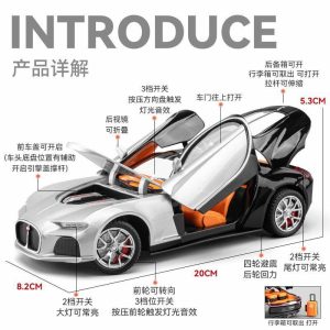 ماشین فلزی بوگاتی آتلانتیک Bugatti Atlantic مقیاس 1:24