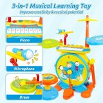 درام و سنج پیانو اسباب‌بازی موزیکال ۳ کاره - Image 3