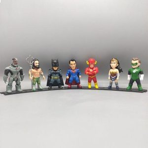 فیگور قهرمانان DC مجموعه 7 عددی