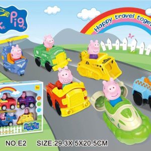 ست پپاپیگ با ماشین 6 عددی