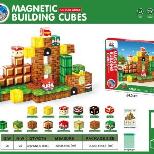 لگو مگنتی مغناطیسی ماینکرافت  طرح ماریو 126 قطعه