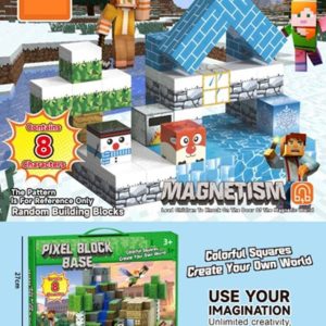 لگو مگنتی ماینکرافت 36 قطعه 8 عدد شخصیت