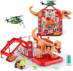 ربات دایناسور ژوراسیک چراغ و صدا ROBOALIVE روبو اورجینال