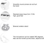 پیانو 37 کلید با صندلی - Image 3