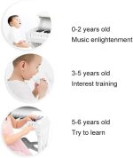 پیانو 37 کلید با صندلی - Image 7