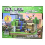 لگو مگنتی مغناطیسی ماینکرافت 144 قطعه 8 عدد شخصیت