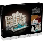 لگو معماری آبنما تروی trevi fountain تعداد قطعات 1880 شماره  32296 - Image 4