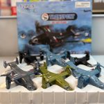 ماکت هواپیما فلزی عمود پرواز V-22 Osprey موزیکال،عقب کش