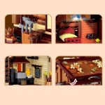 لگو کلبه جنگلی 2264 قطعه شماره T2143 چراغ دار - Image 4