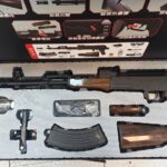 تفنگ کلاش AK47 فلزی تیر ژله ای خشاب برقی حرفه ای