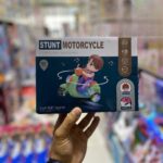 عروسک موتور سوار تک چرخ زن موزیکال و چراغ دار